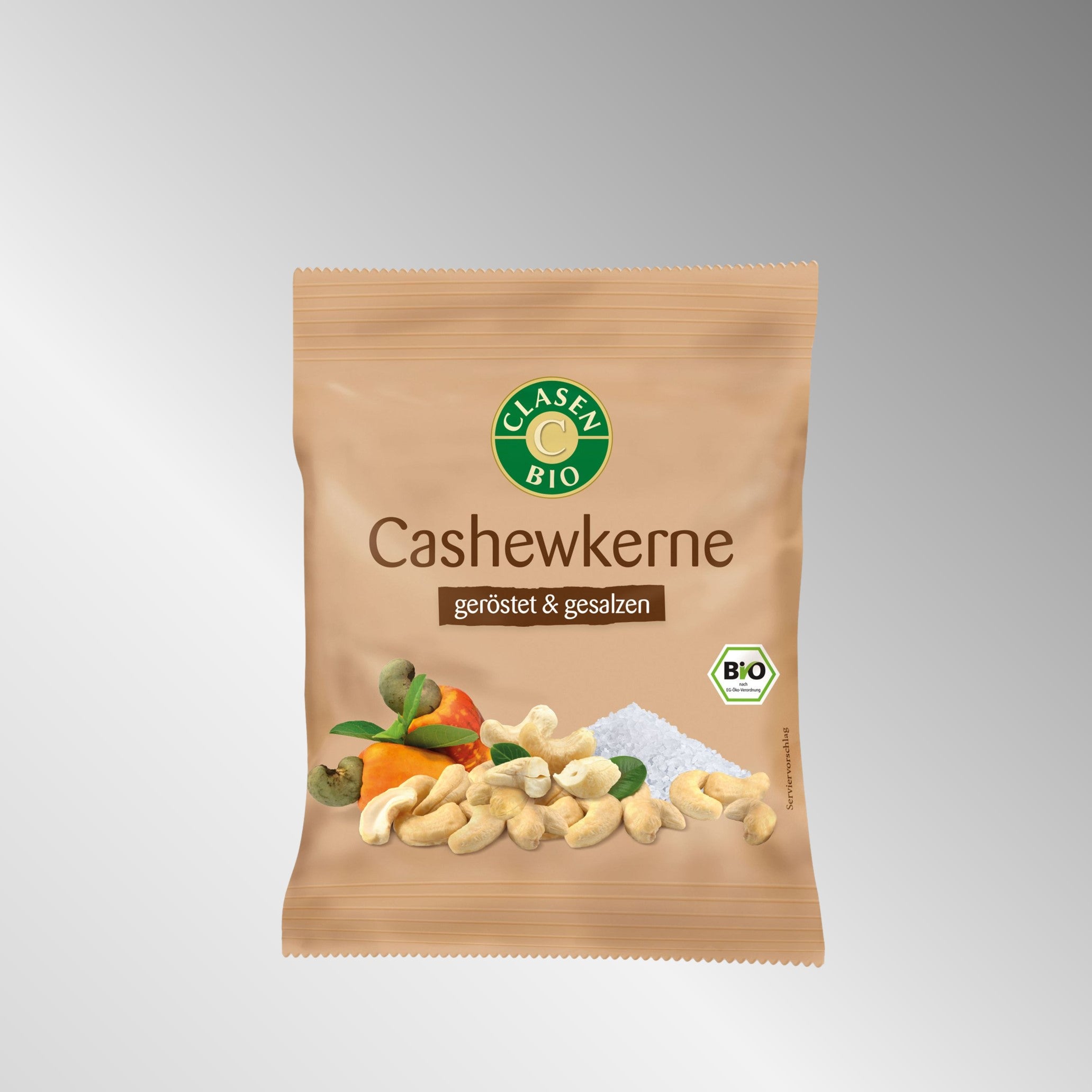 Cashewkerne (geröstet und gesalzen) Snack Pack BIO | 40g