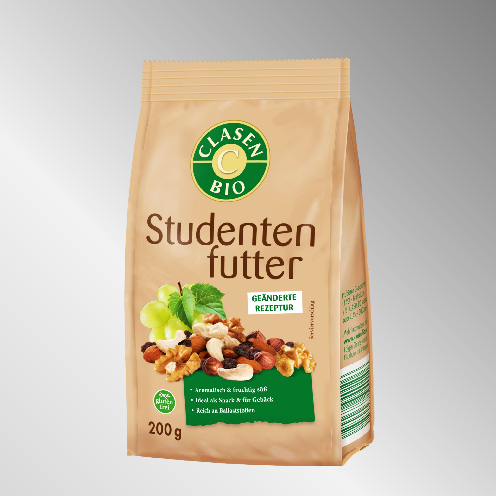 Bio Studentenfutter | 200g | Aromatisch & fruchtig süß