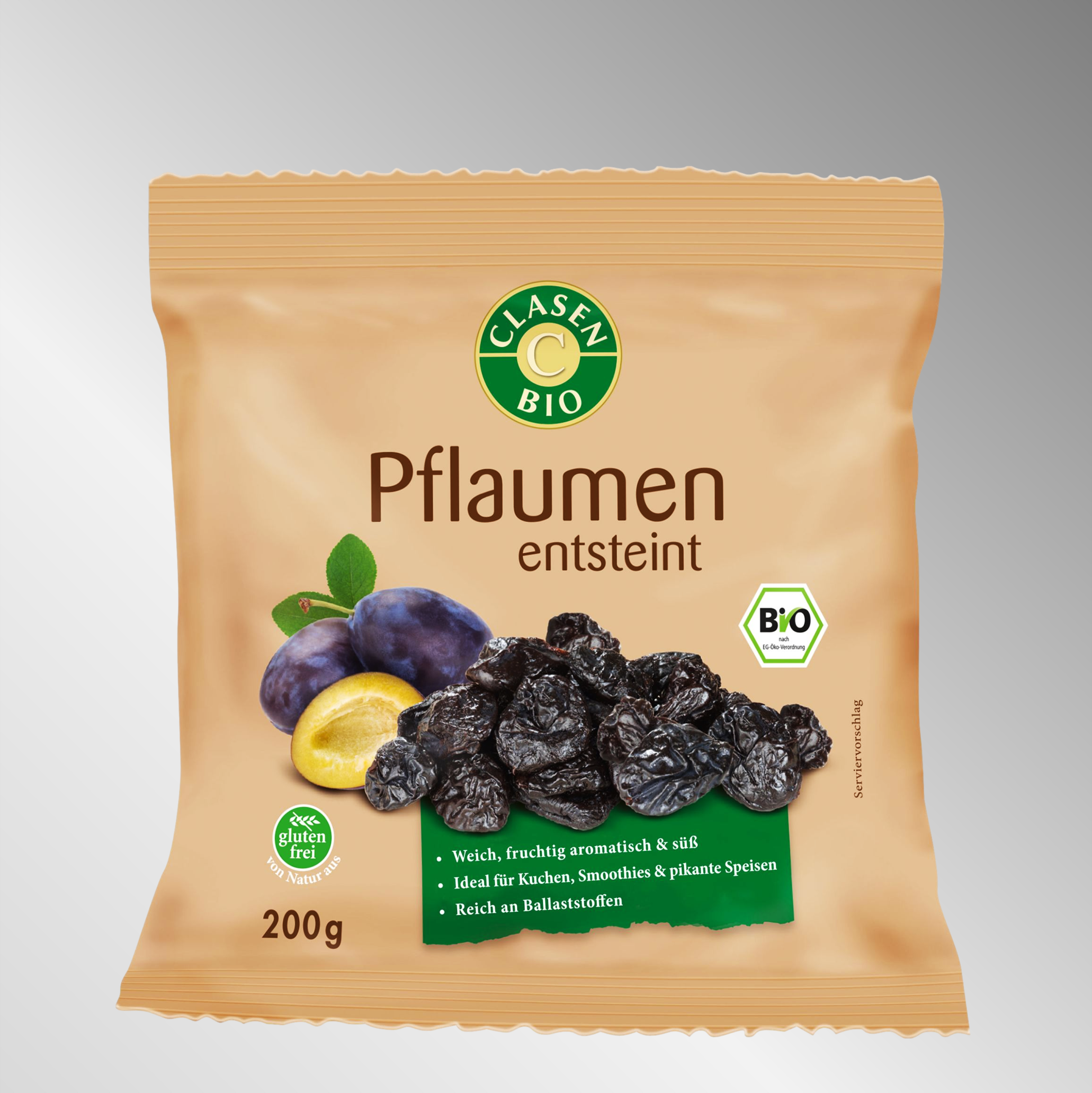 Bio Pflaumen (getrocknet und entsteint) | 200g | Weich, fruchtig aromatisch & süß