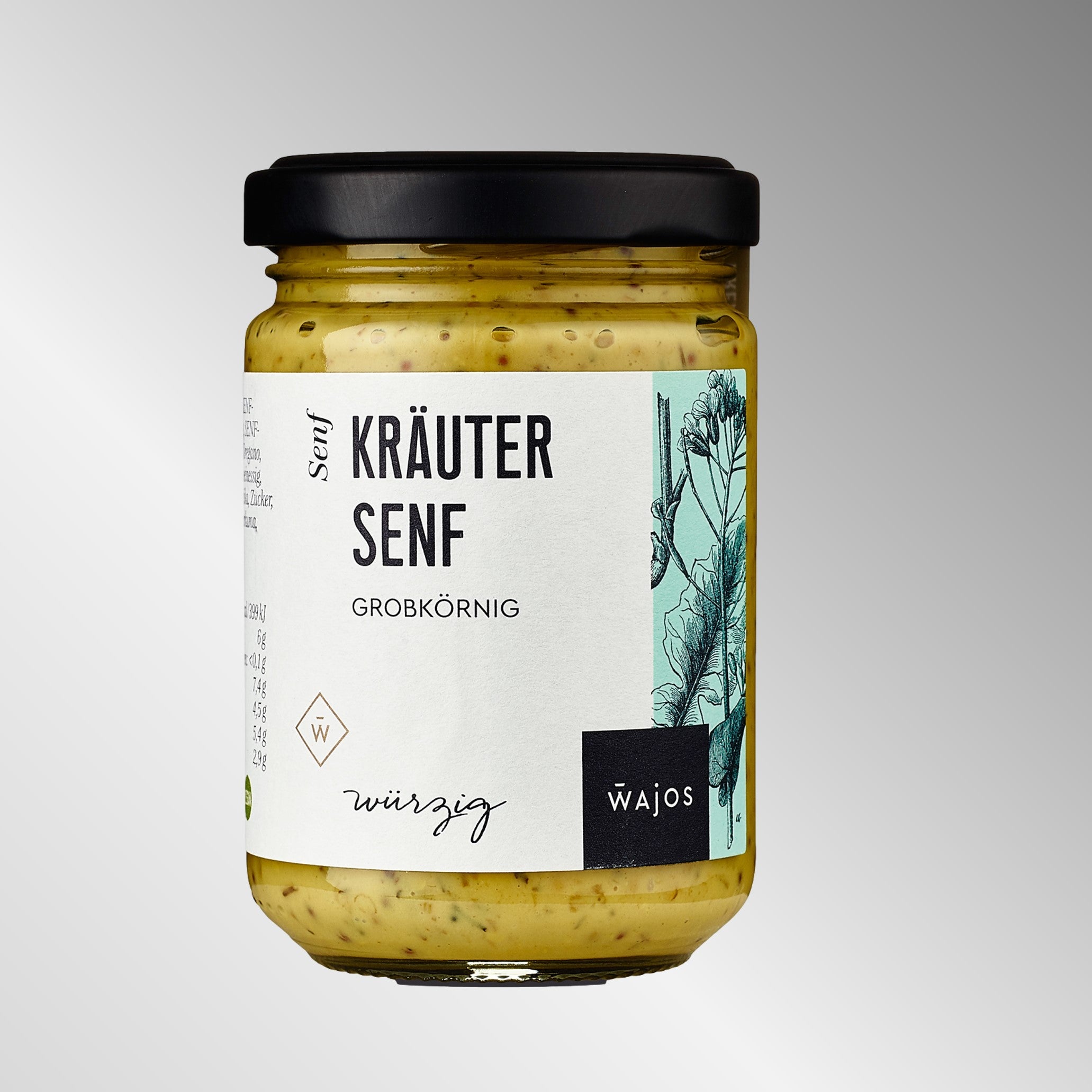 Kräuter Senf Grobkörnig - 140ml