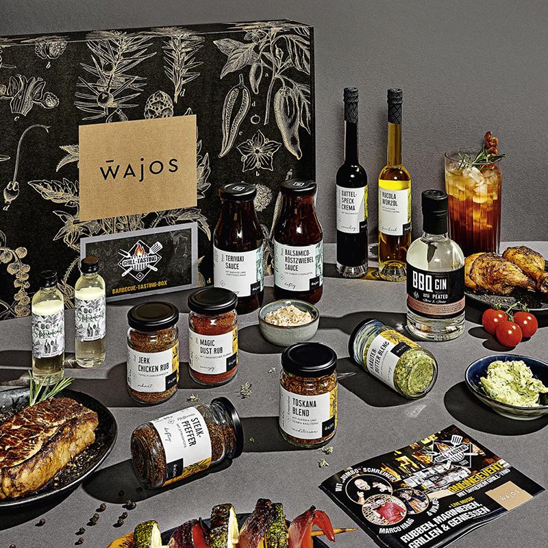 BBQ TASTING SET - Kräutermischungen, Essige & Öle, GIN & Tonic