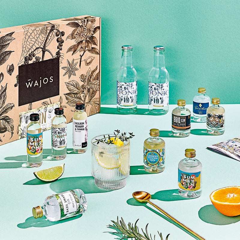 GIN TASTING SET II - mit 9 unterschiedlichen GIN Sorten + Tonic Water