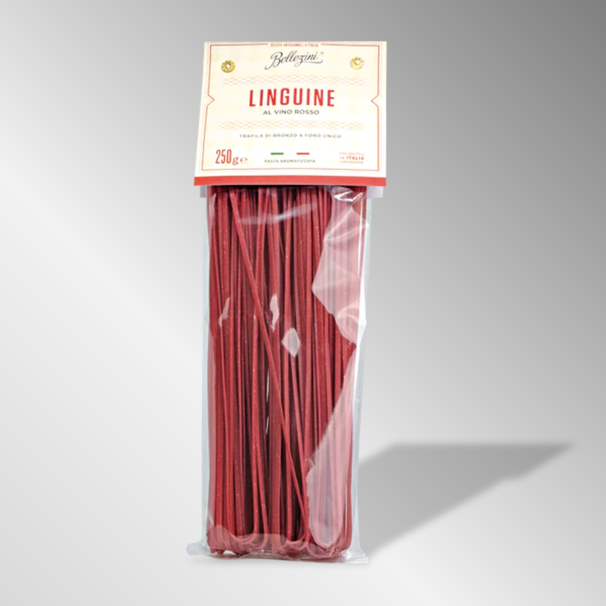 Linguine al Vino Rosso - Original italienische Pasta mit Rotwein   - 250g